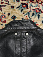 HUGO BOSS SLIM FIT LEATHER BIKER JACKET