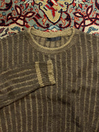 Basic Brown Knitted Relaxed Fit Sweater