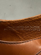 G.H. Bass Brown Monk Strap Leather Fisherman Sandals - 46