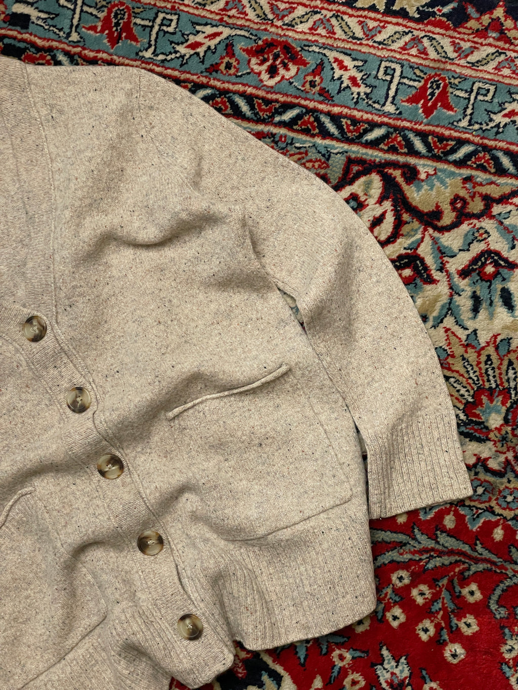 Madewell Wool Beige Cardigan