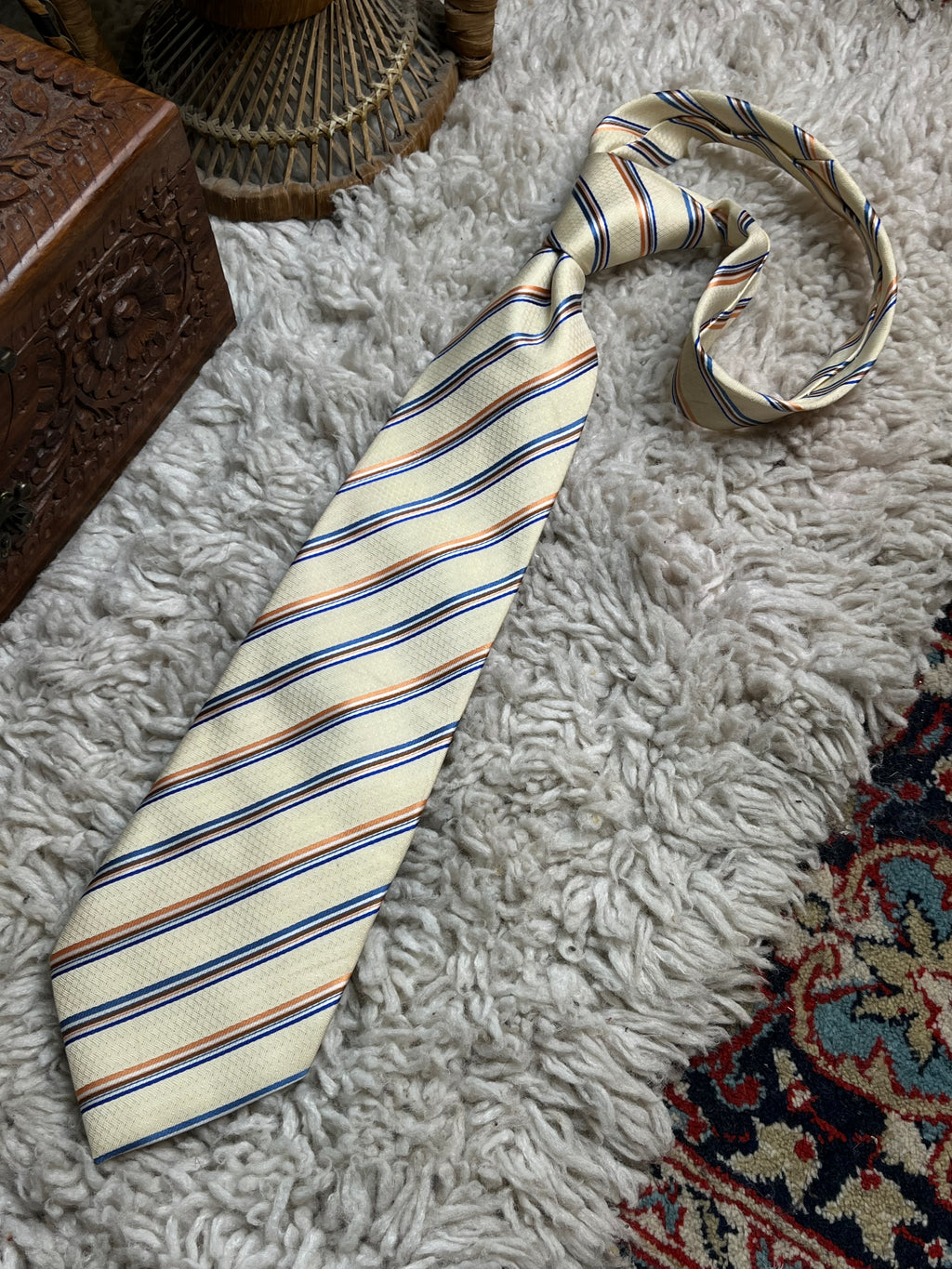 HUGO BOSS PABINI HAND MADE PURE SILK TIE