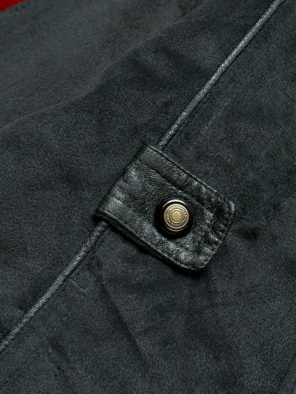 GAILY LIFE RELAXED BOXY SUEDE HARRINGTON JACKET