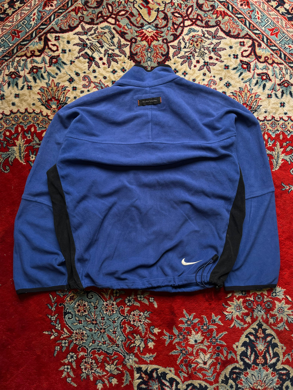 Vintage Nike ACG Thermal Layer 2 Blue Fleece Quarter-Zip