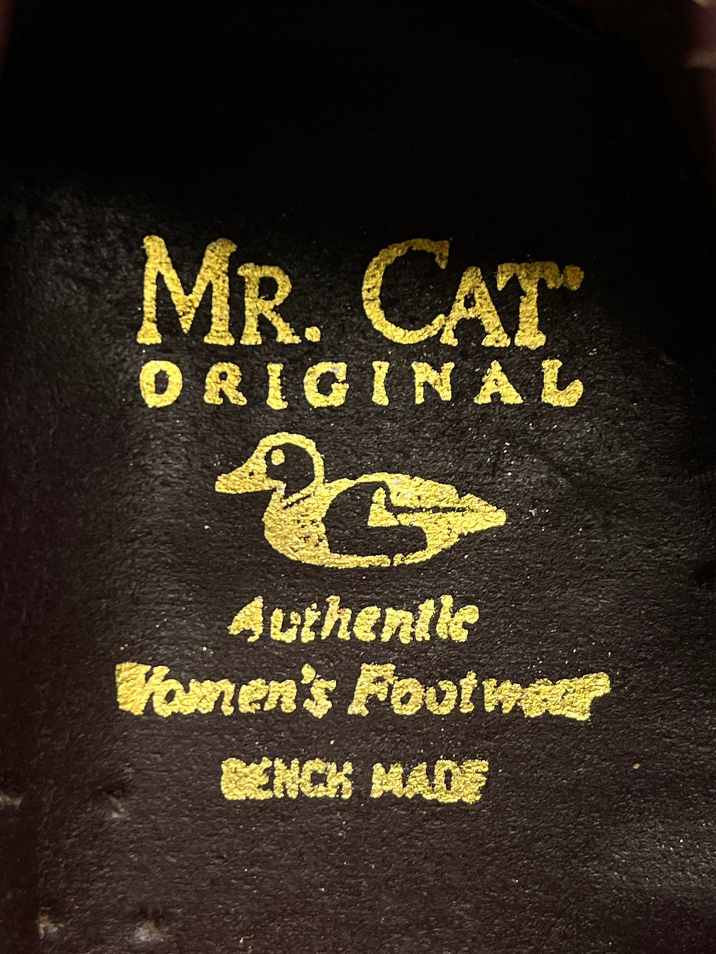 MR CAT WOMEN LEATHER BIT LOAFER BROWN BENCH MADE SHOES