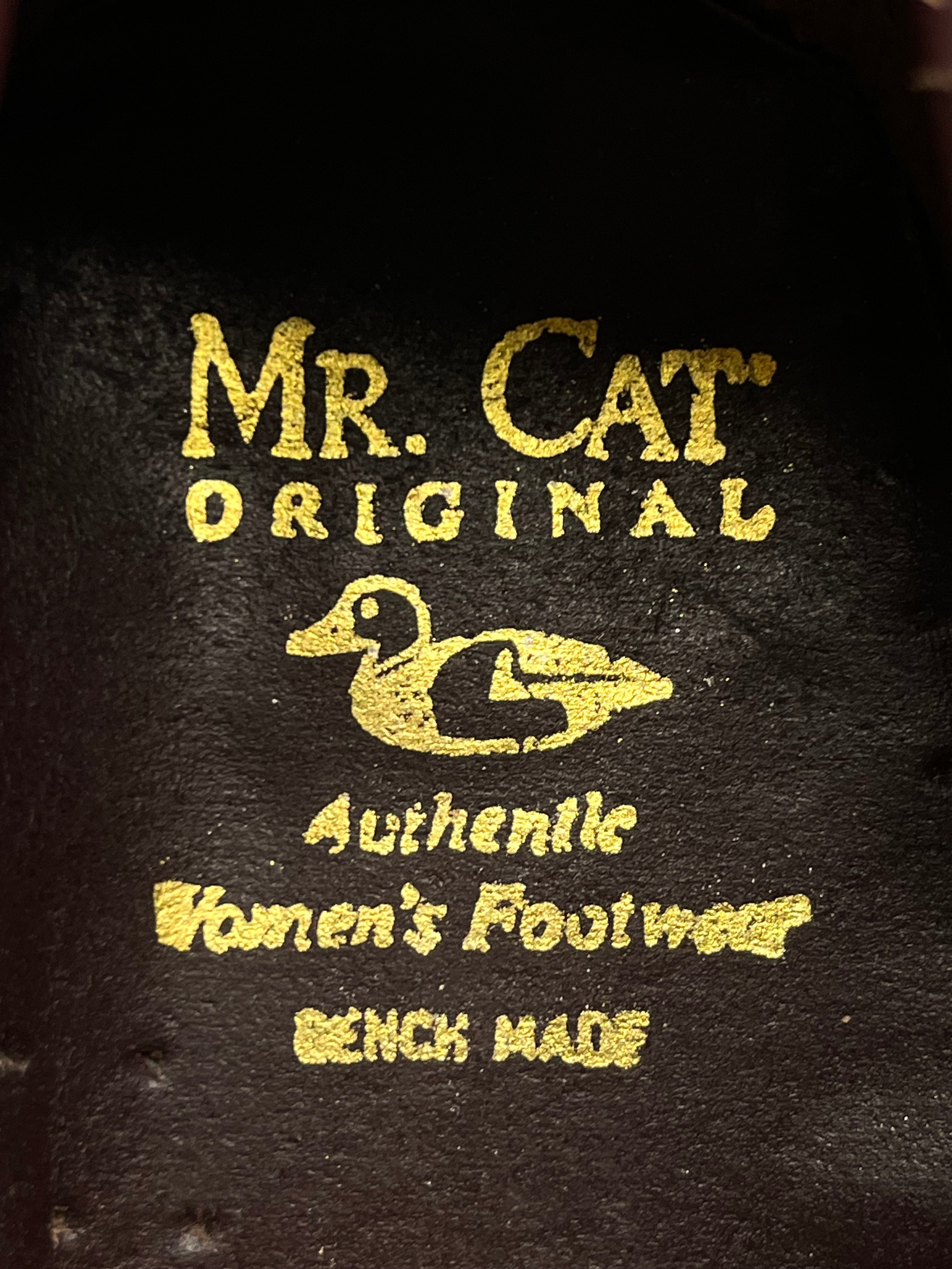 MR CAT WOMEN LEATHER BIT LOAFER BROWN BENCH MADE SHOES