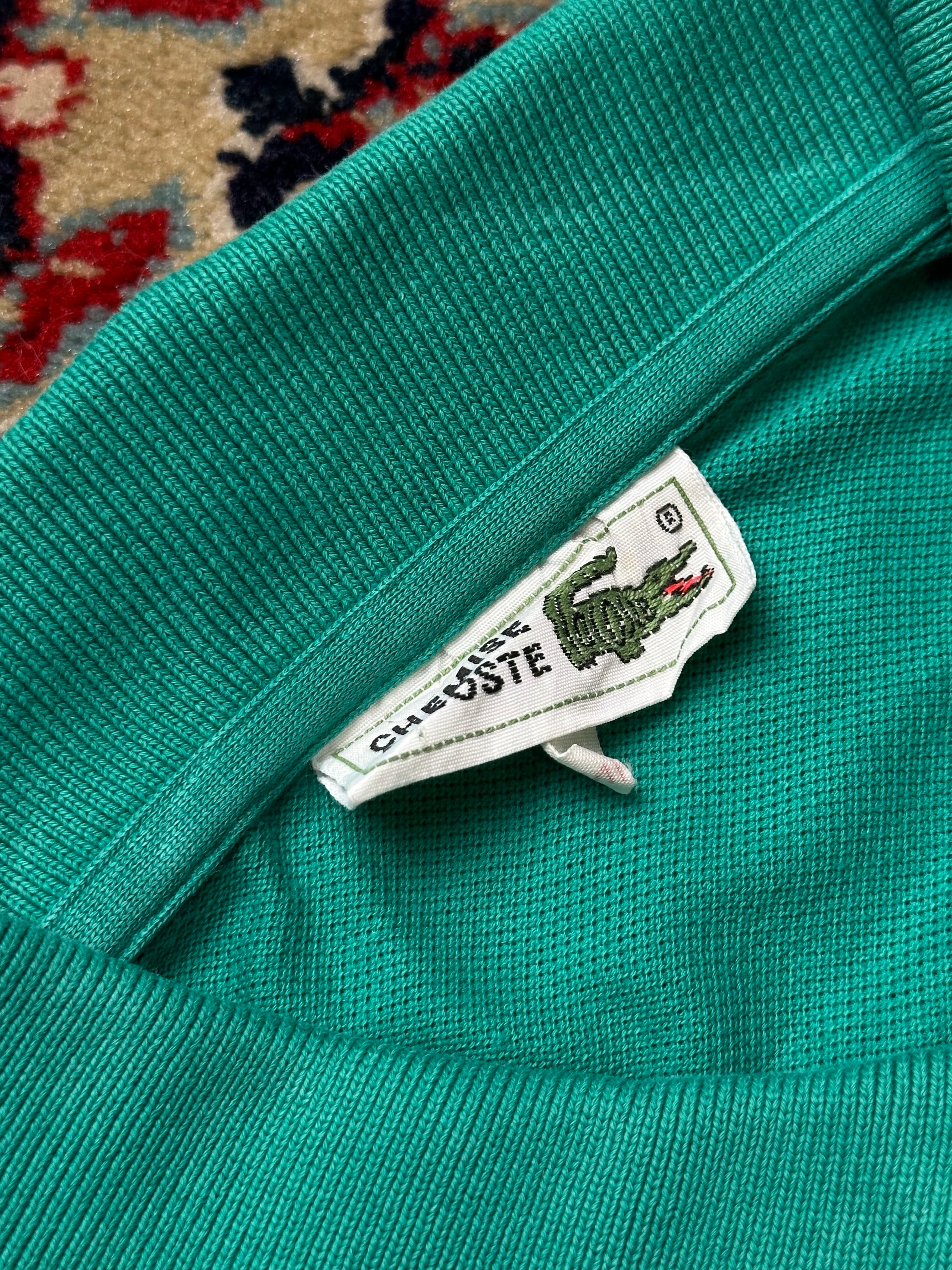 Lacoste Vintage full sleeve Sage green polo