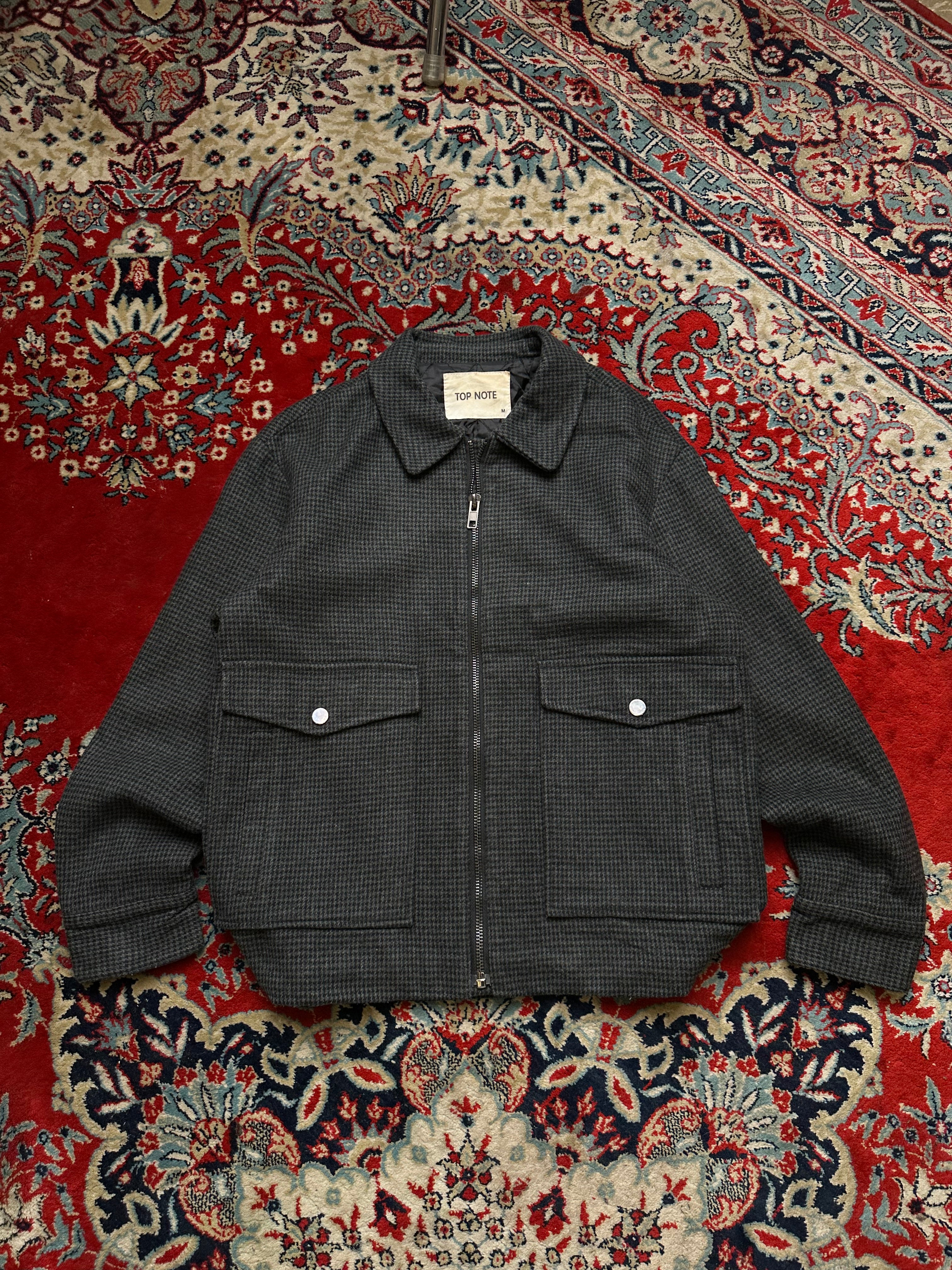 TOP NOTE TEXTURED WOOL JACKET