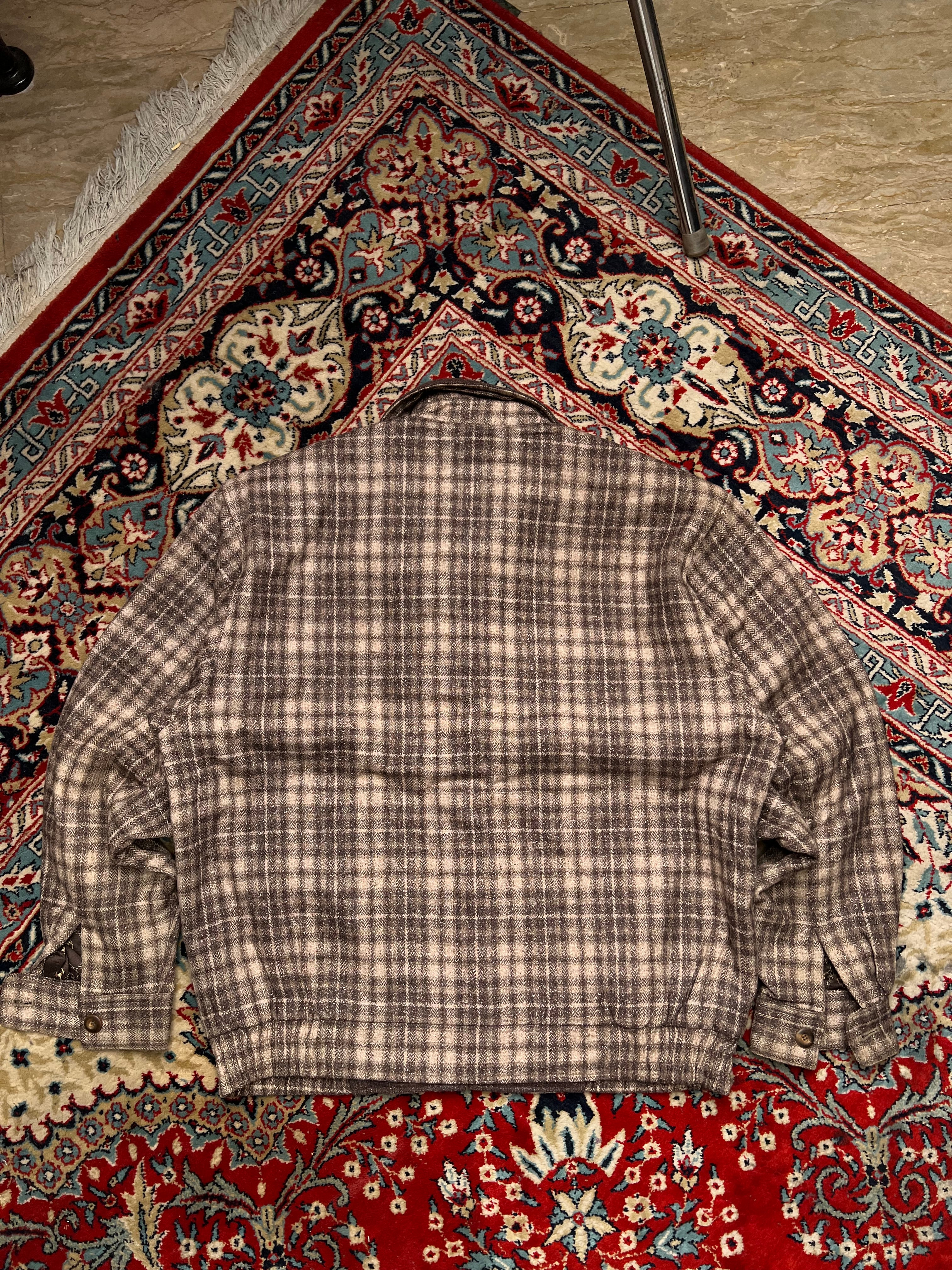 Indian WOOL RELAXED CROPPED FIT JACKET