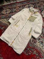 Eddie Bauer Long Sherpa Fleece Coat