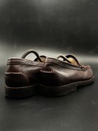 Rockport ADIPPRENE BROWN LEATHER PENNY LOAFERS - 45