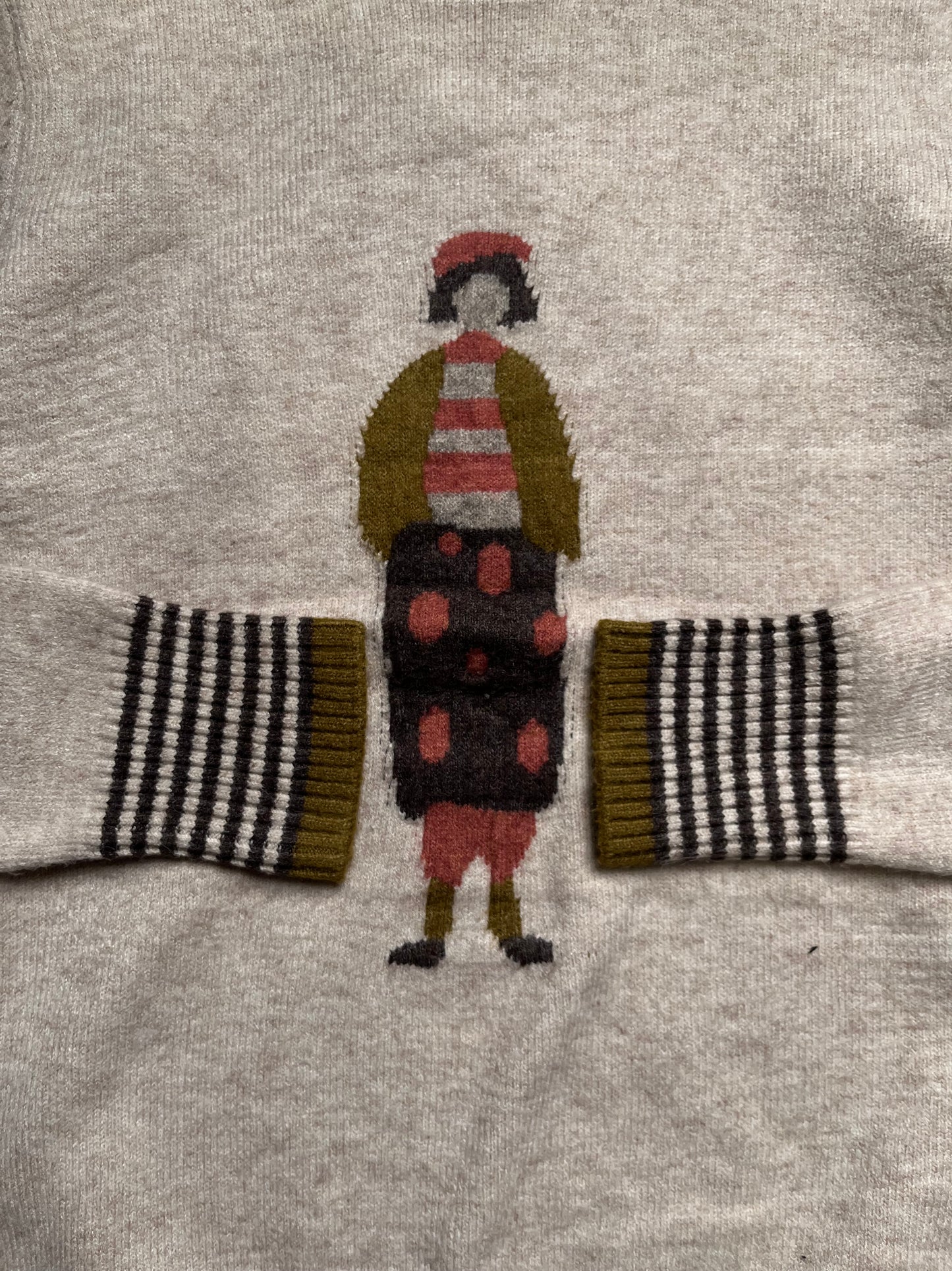 Vintage Style Mock Neck