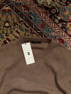 TopTen Brown Knitted Relaxed Fit Sweater