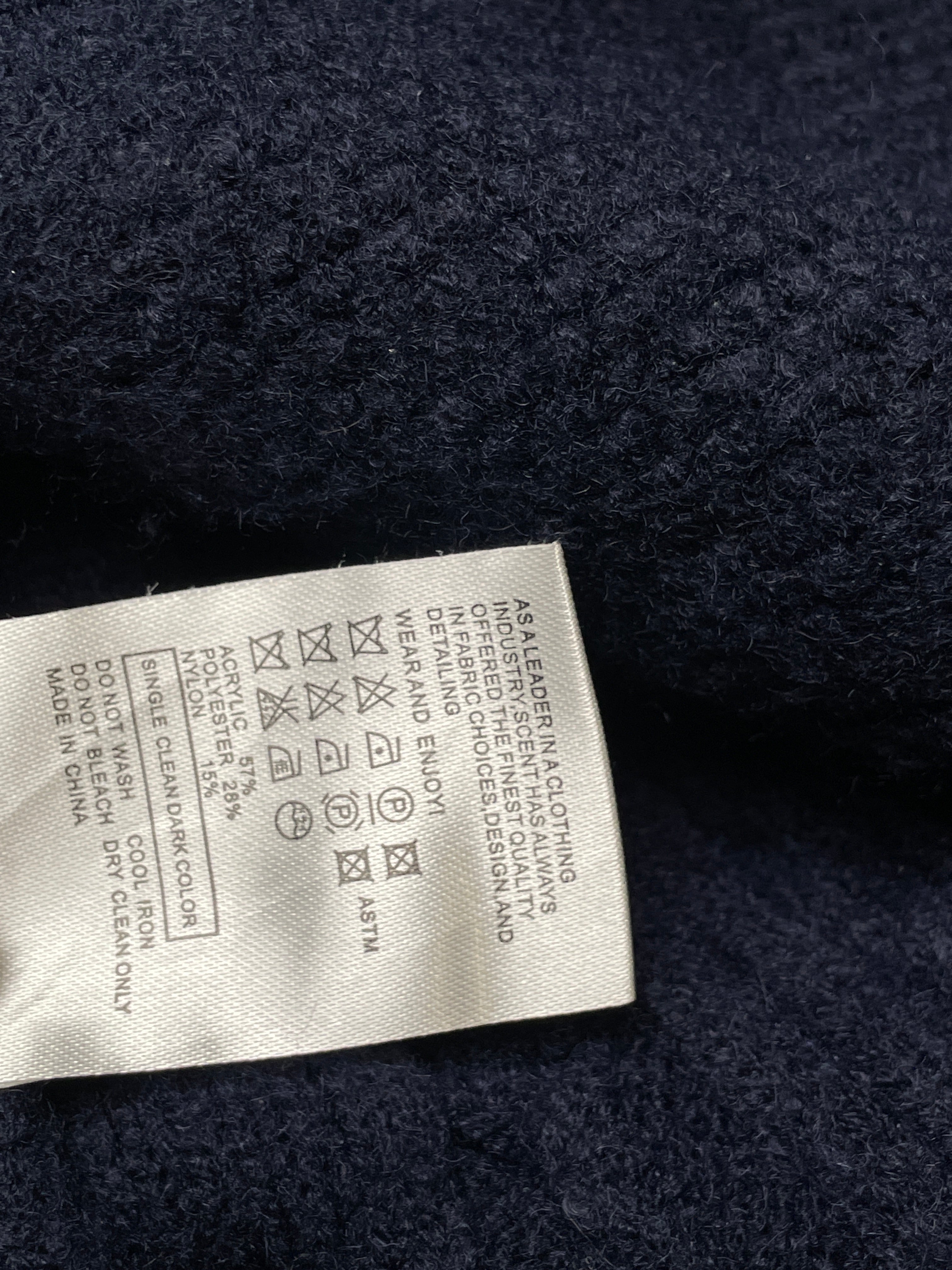 Good Life Works TEXTURED DUAL ZIPPER WOOL FITTED CARDIGAN