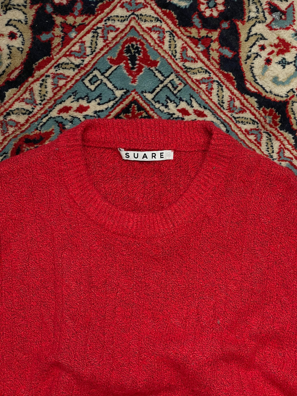 SUARE RELAXED FIT SWEATER