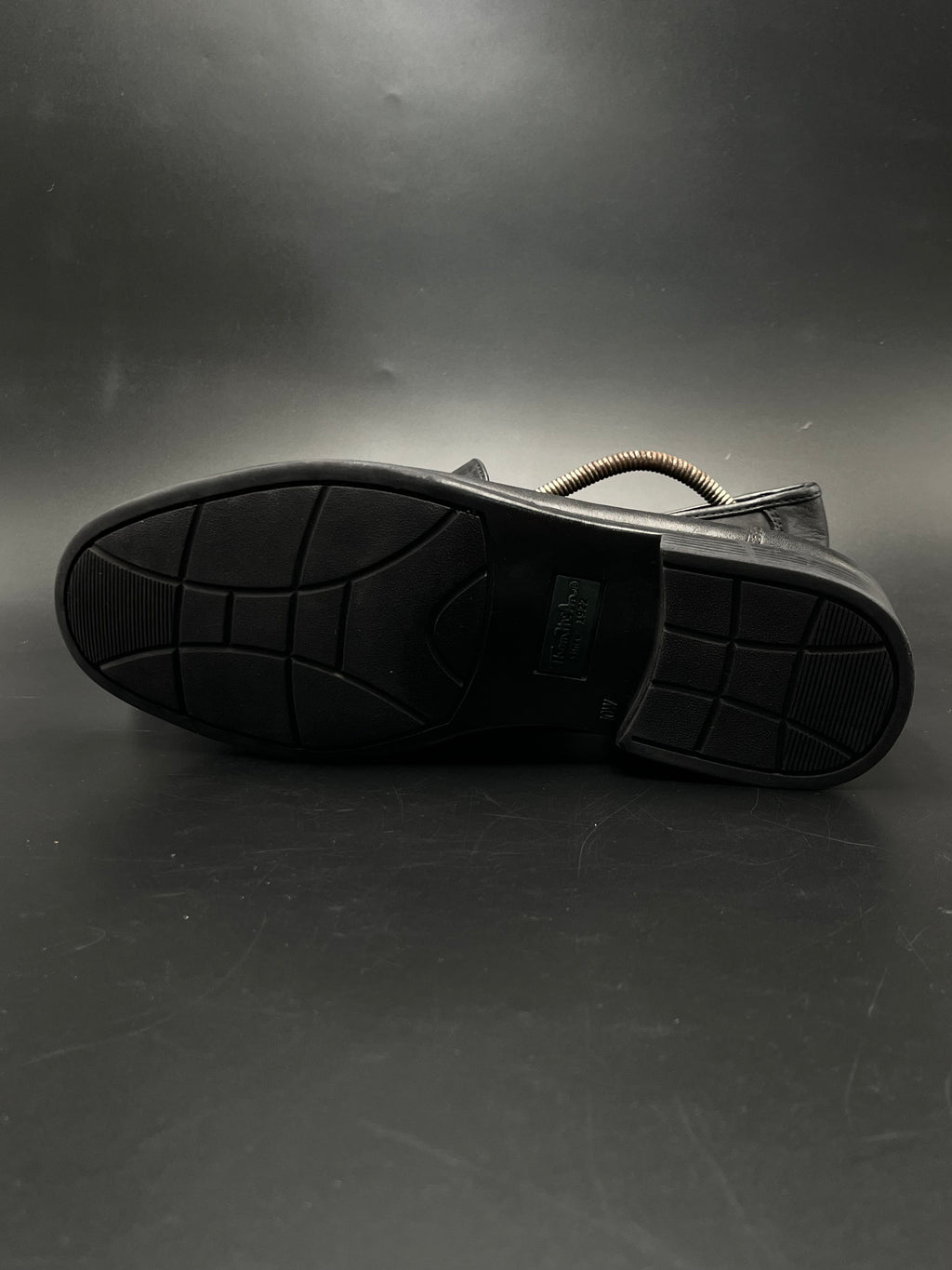 Thom McAn Black Leather Penny Loafers