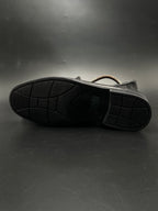Thom McAn Black Leather Penny Loafers