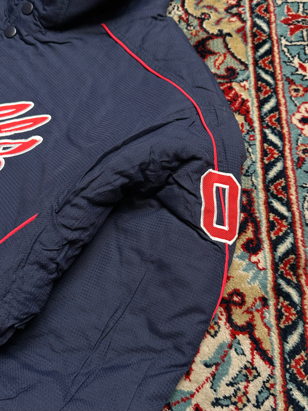 ALL IN ALL VINTAGE RELAXED FIT VARSITY JACKET