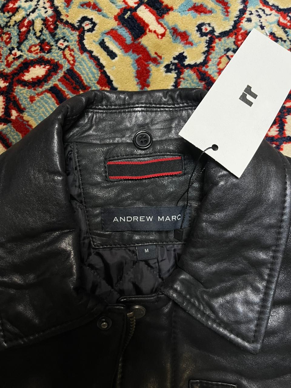 Andrew Marc Vintage Heavyweight Leather Jacket