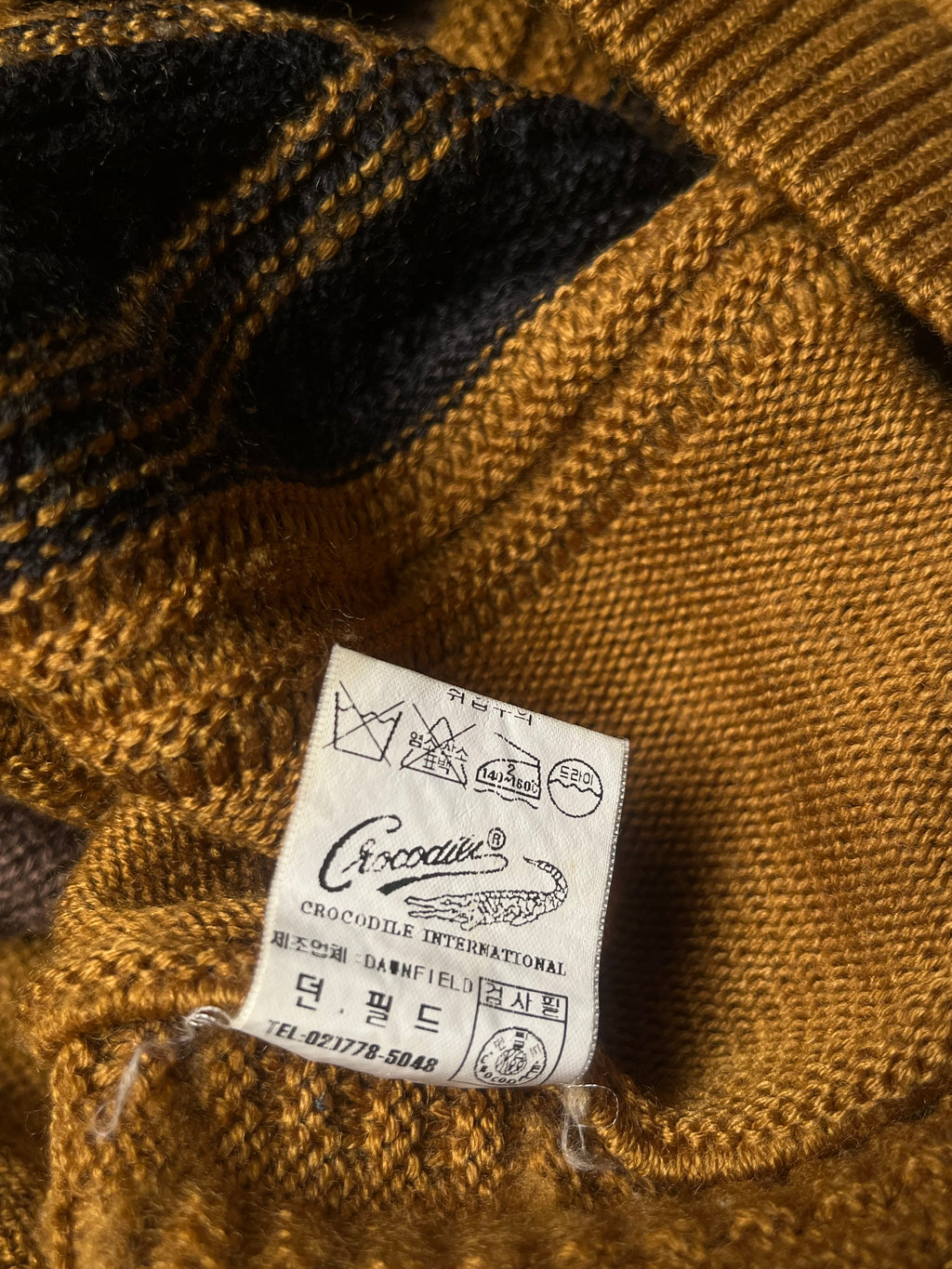 Crocodile Heavyweight Knitted Sweater