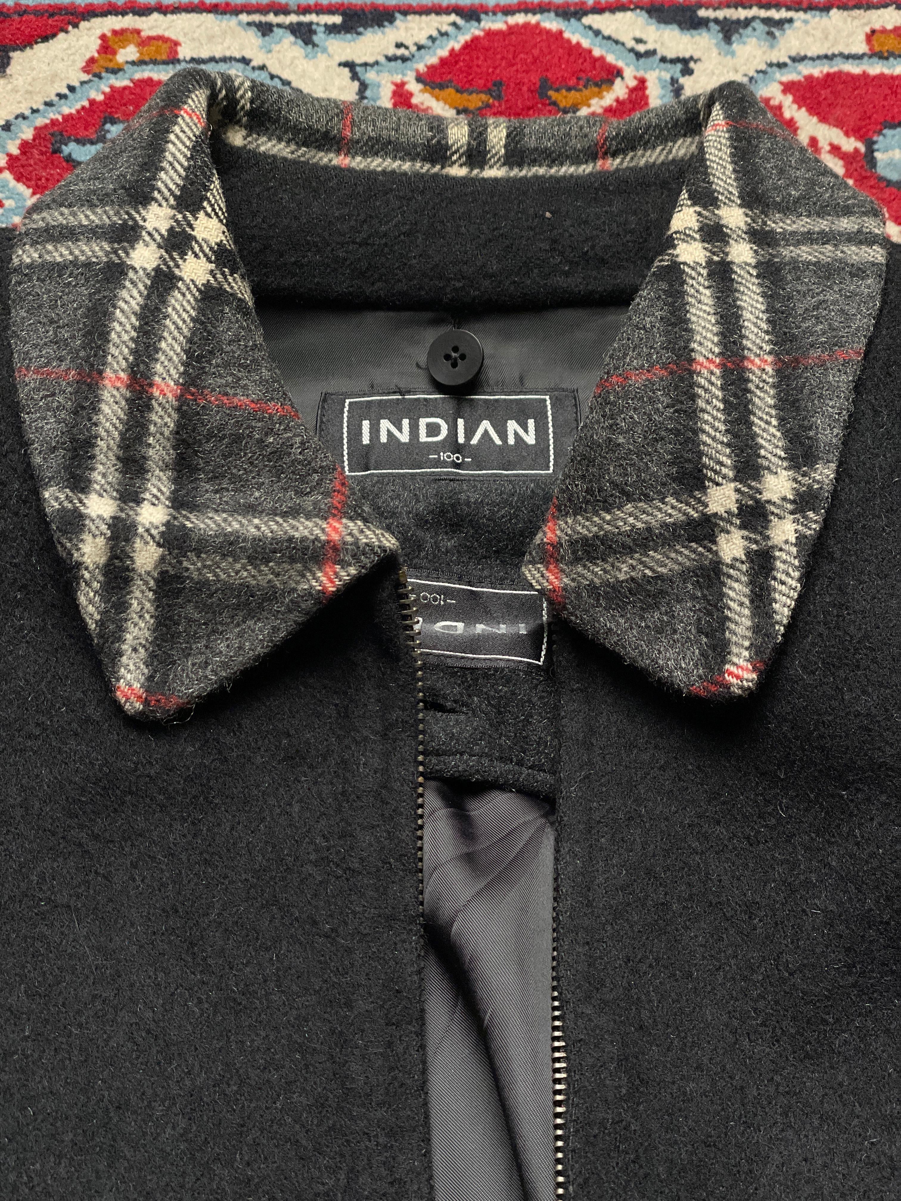 Indian RELAXED FIT WOOL JACKET