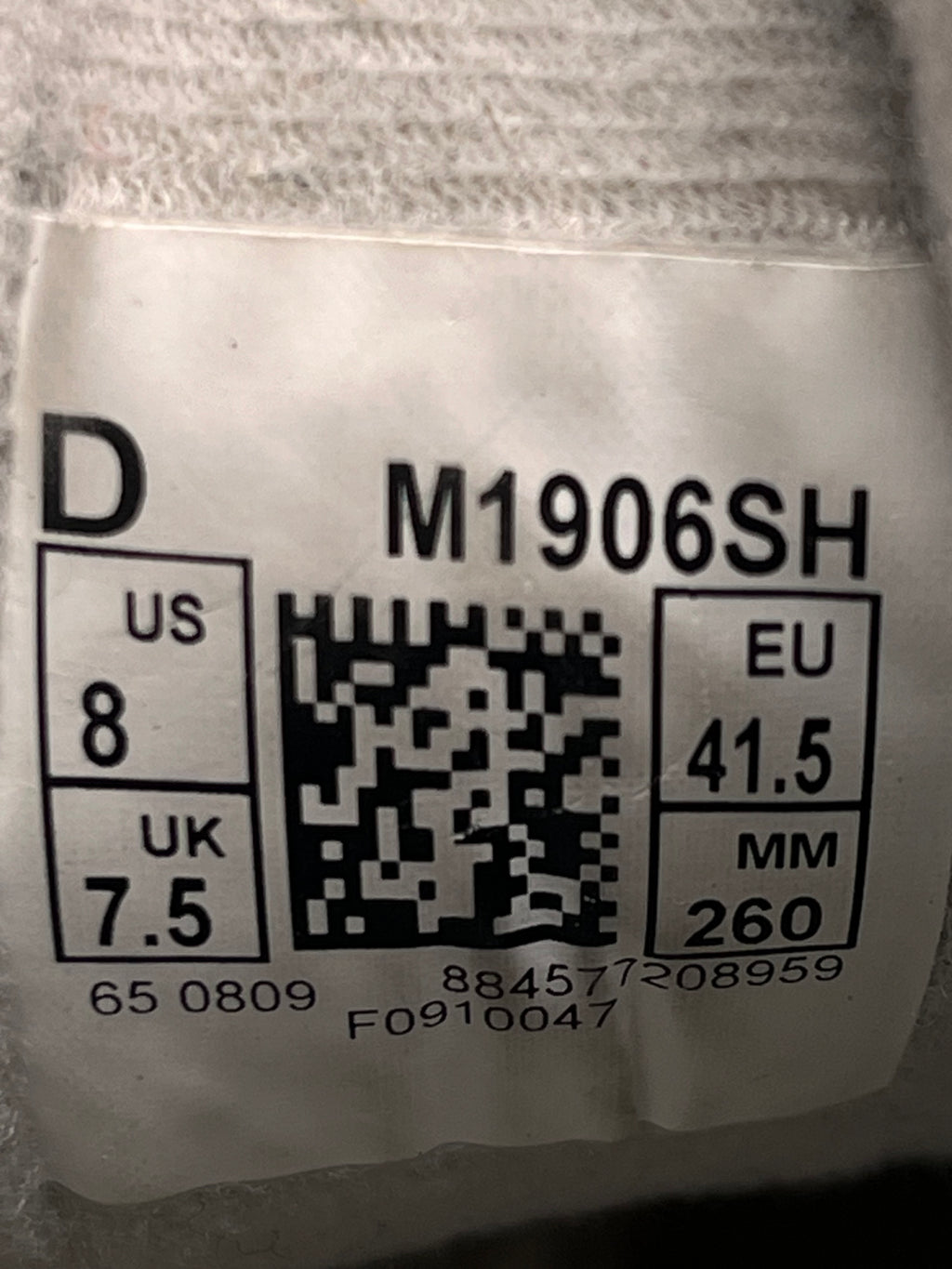 NEW BALANCE 1906R WHITE GREY