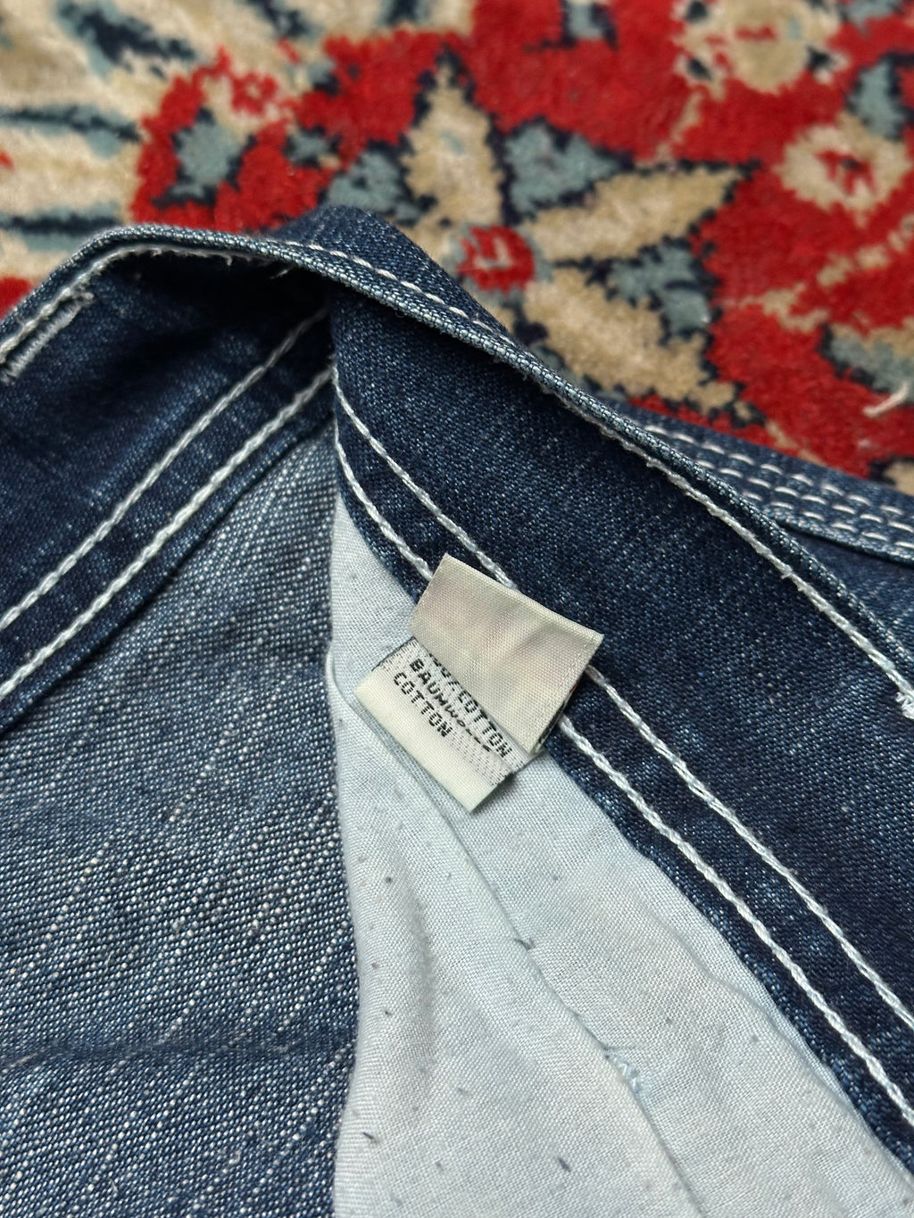 KULT Panelled BAGGY NON STRETCH DENIM CARGOS