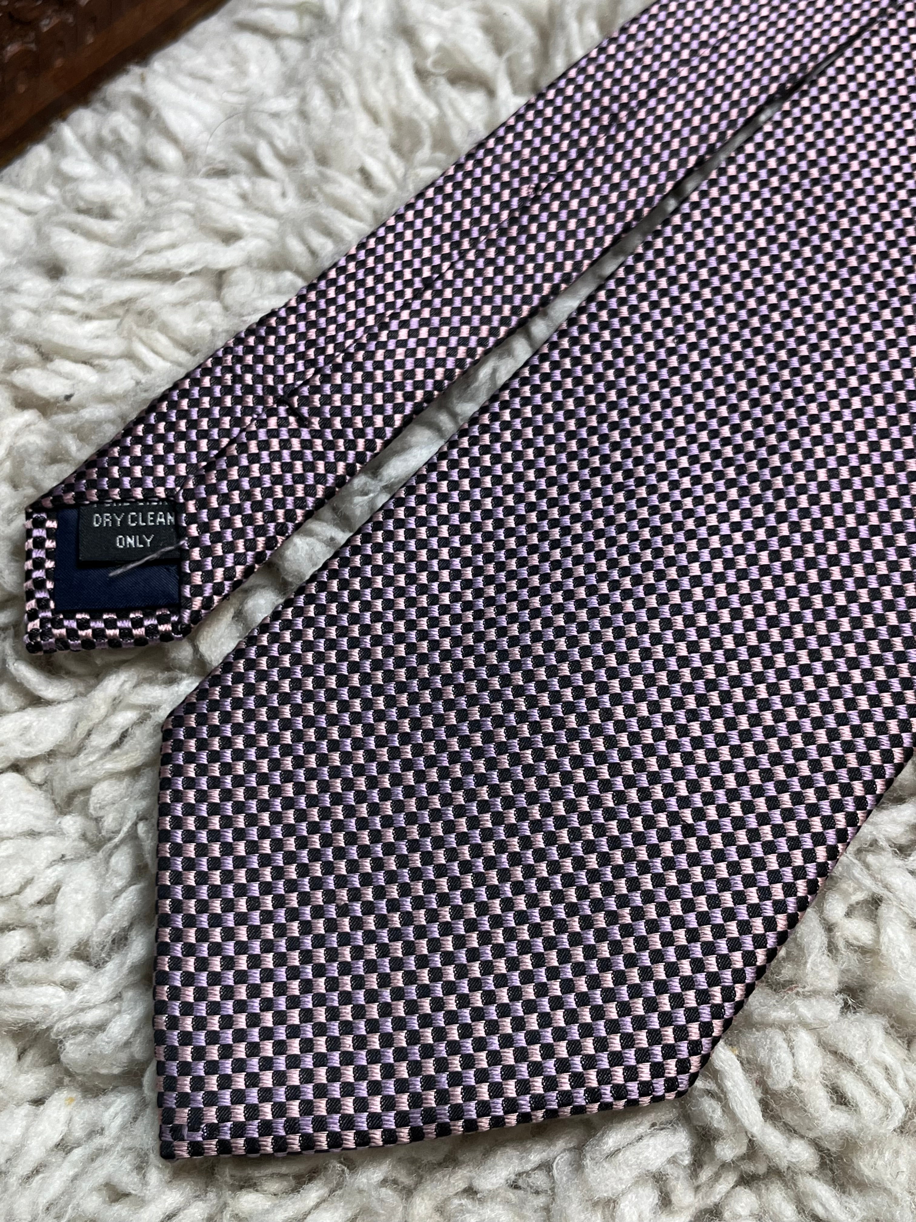 CEDARWOOD PURE SILK TEXTURED TIE