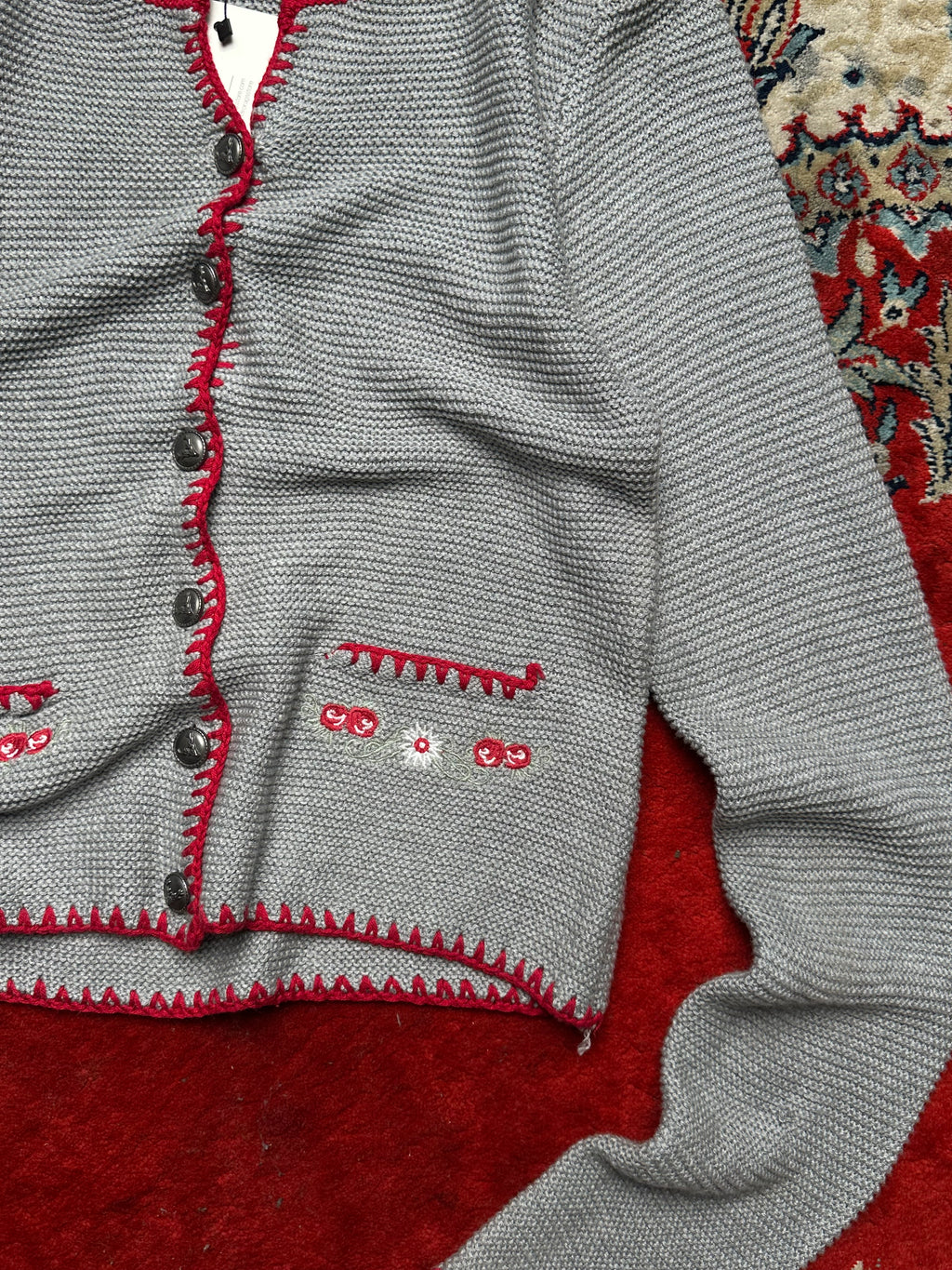 HAILY’s MEDL WOOL EMBROIDERED CARDIGAN