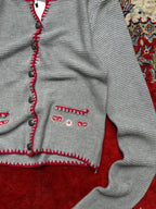 HAILY’s MEDL WOOL EMBROIDERED CARDIGAN