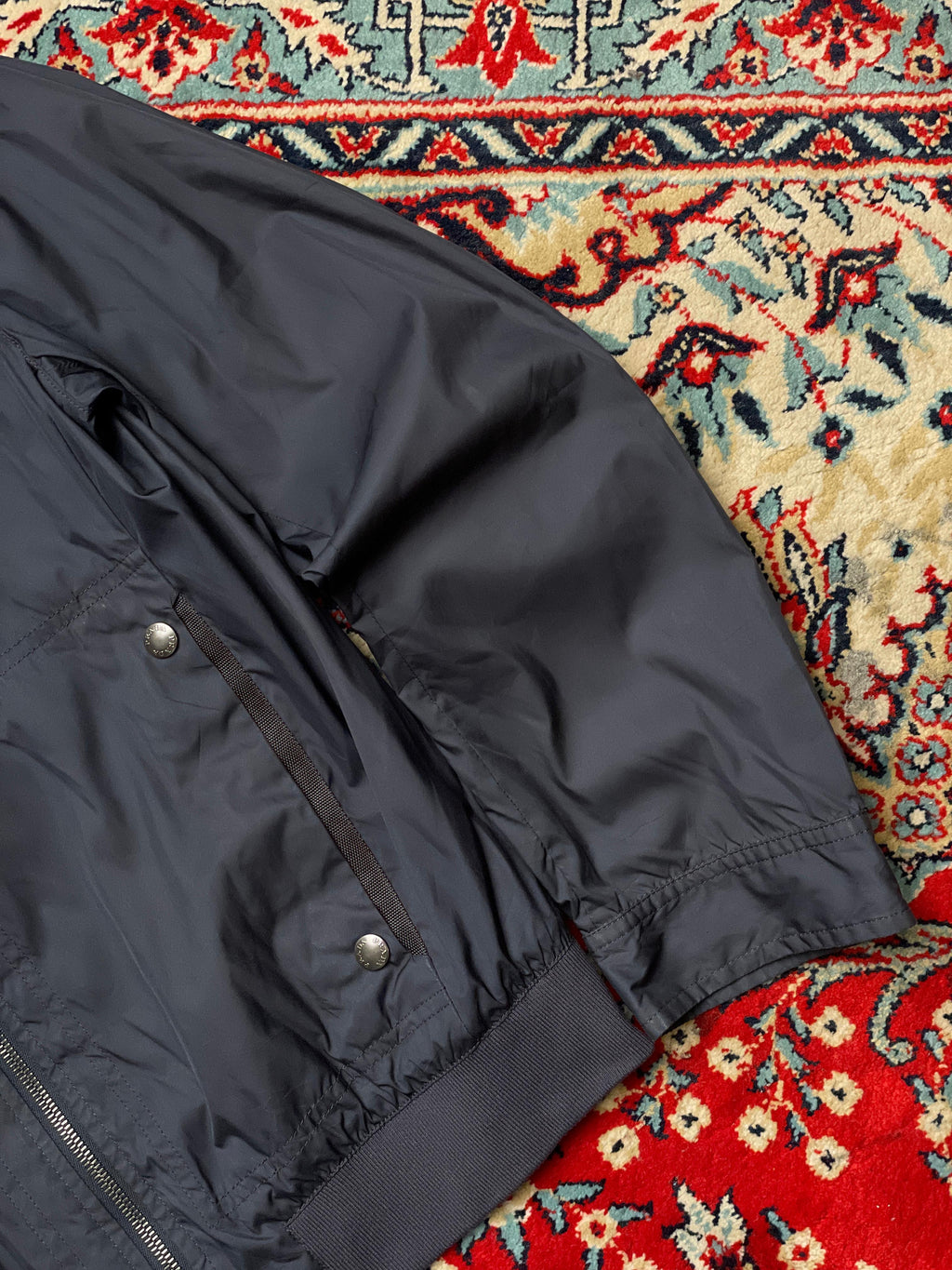 PRADA RENYLON VINTAGE REGULAR FIT CROPPED JACKET