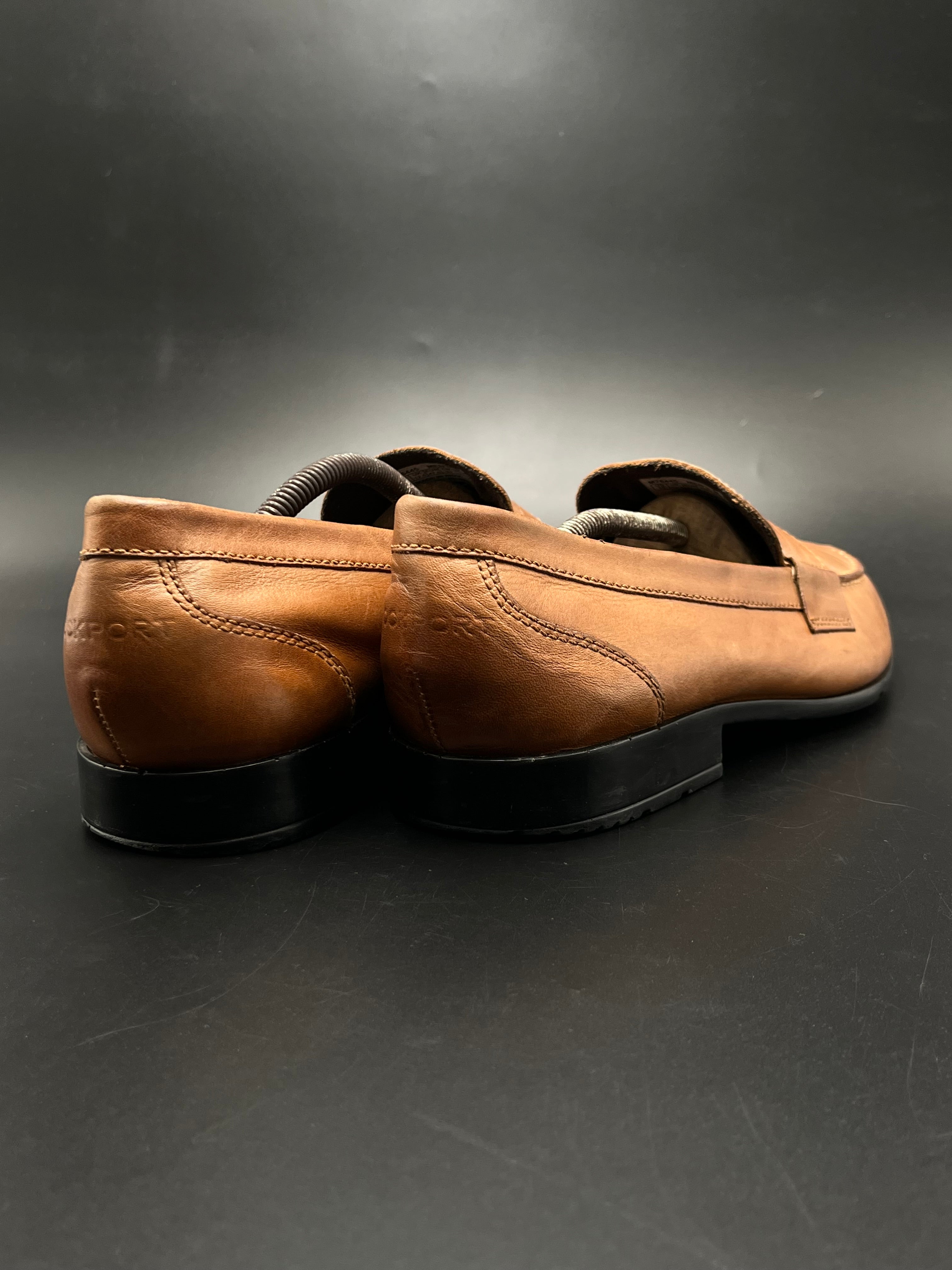 Rockport Walkability Men's Tan Leather Classic Penny Loafers