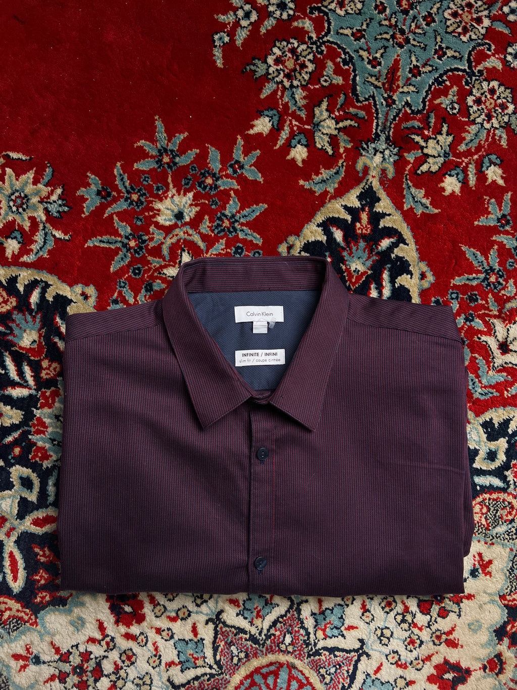 CALVIN KLIEN CASUAL BUTTON DOWN SHIRT