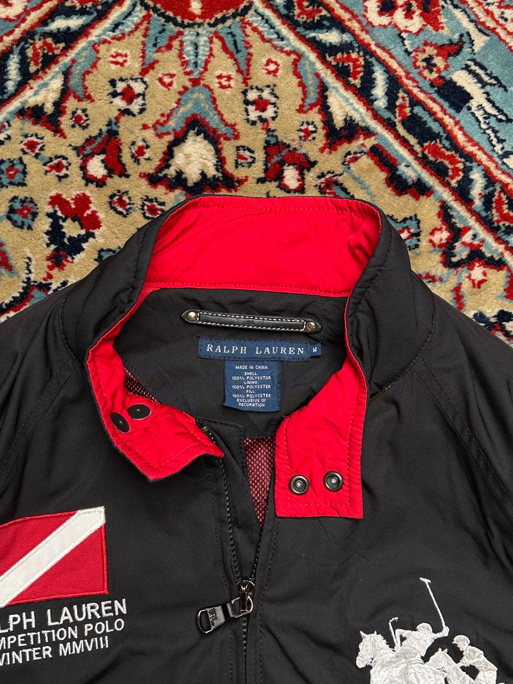 POLO RALPH LAUREN VINTAGE COMPETITION CROPPED FIT JACKET