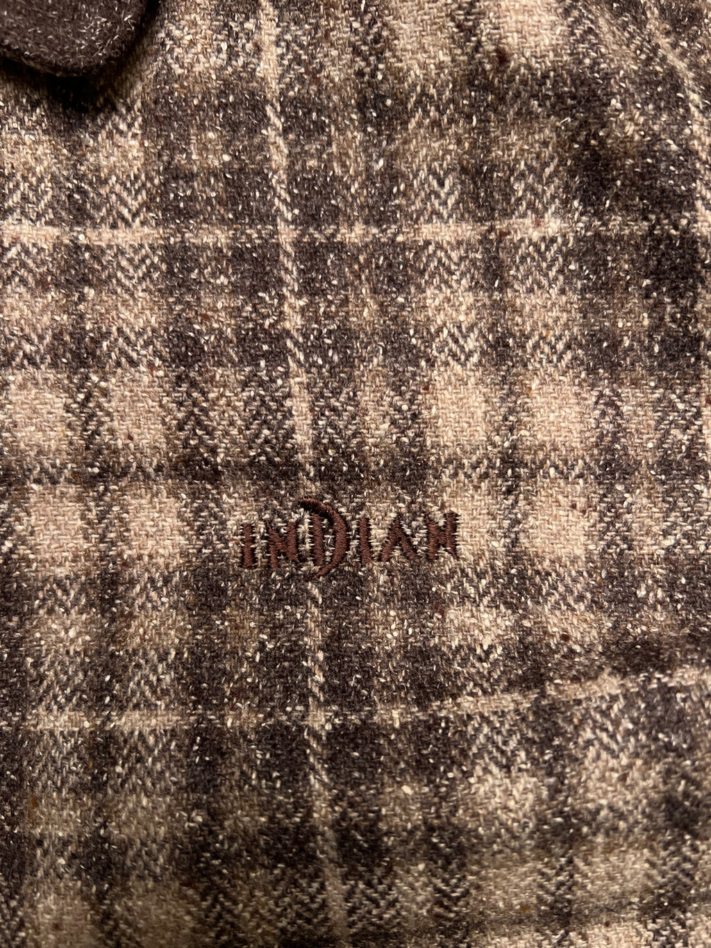 Indian WOOL RELAXED CROPPED FIT JACKET