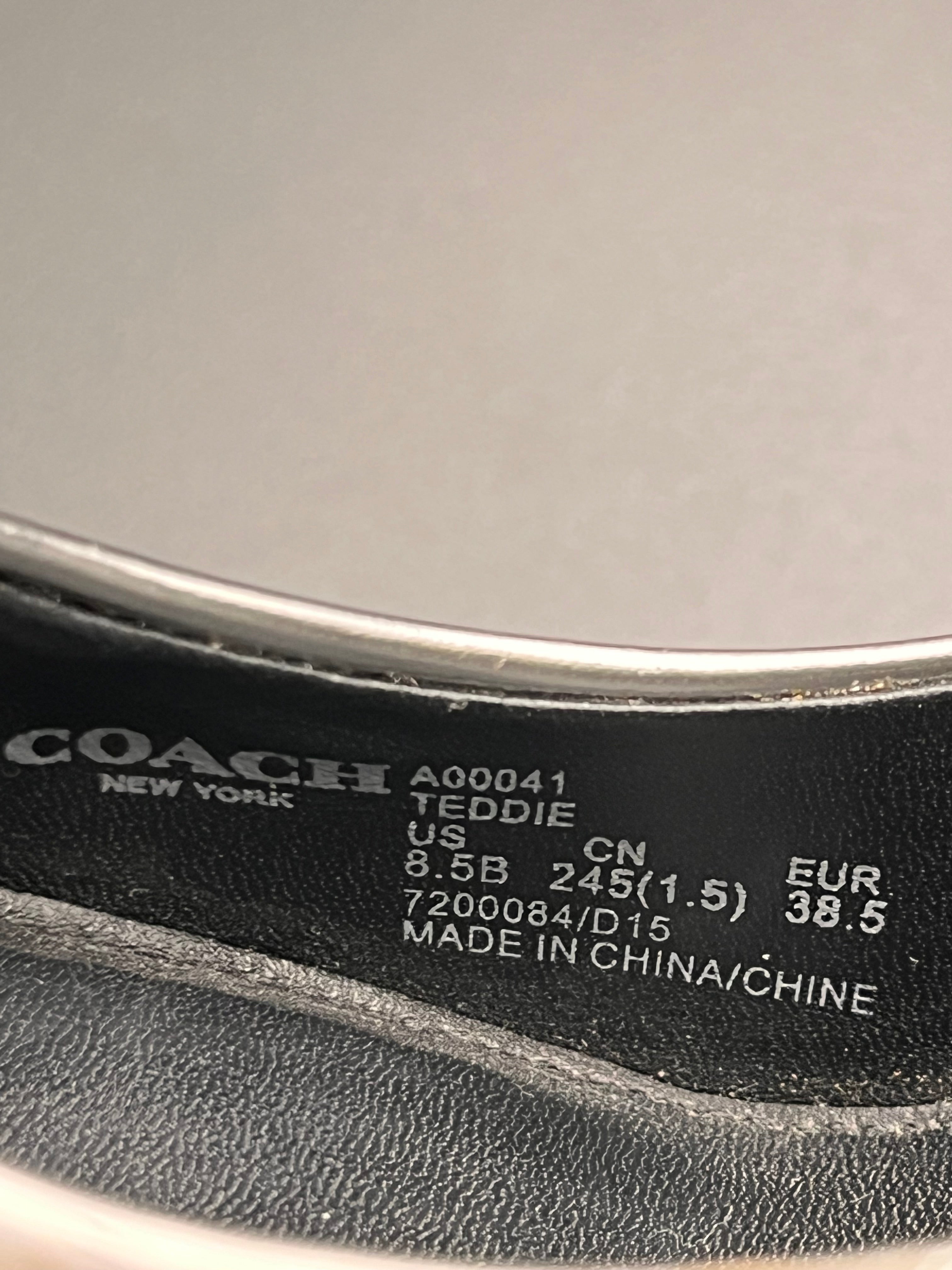 Coach Gunmetal Gray 80mm Heels