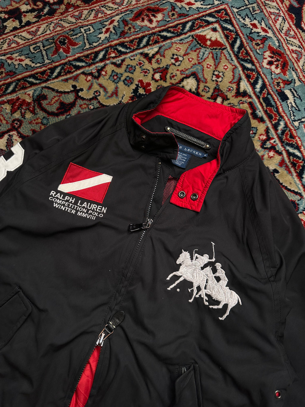 POLO RALPH LAUREN VINTAGE COMPETITION CROPPED FIT JACKET