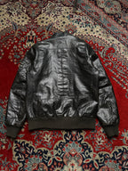 LEGEND & SOUL VINTAGE SLIM FIT LEATHER JACKET