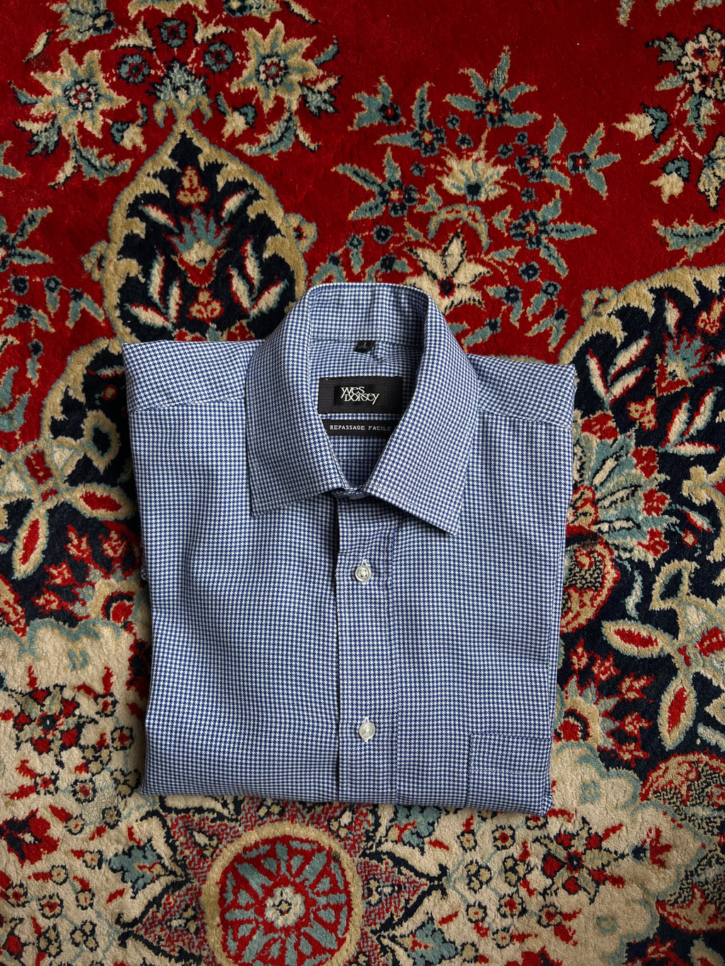 YVES DORSEY TEXTURED FORMAL SHIRT