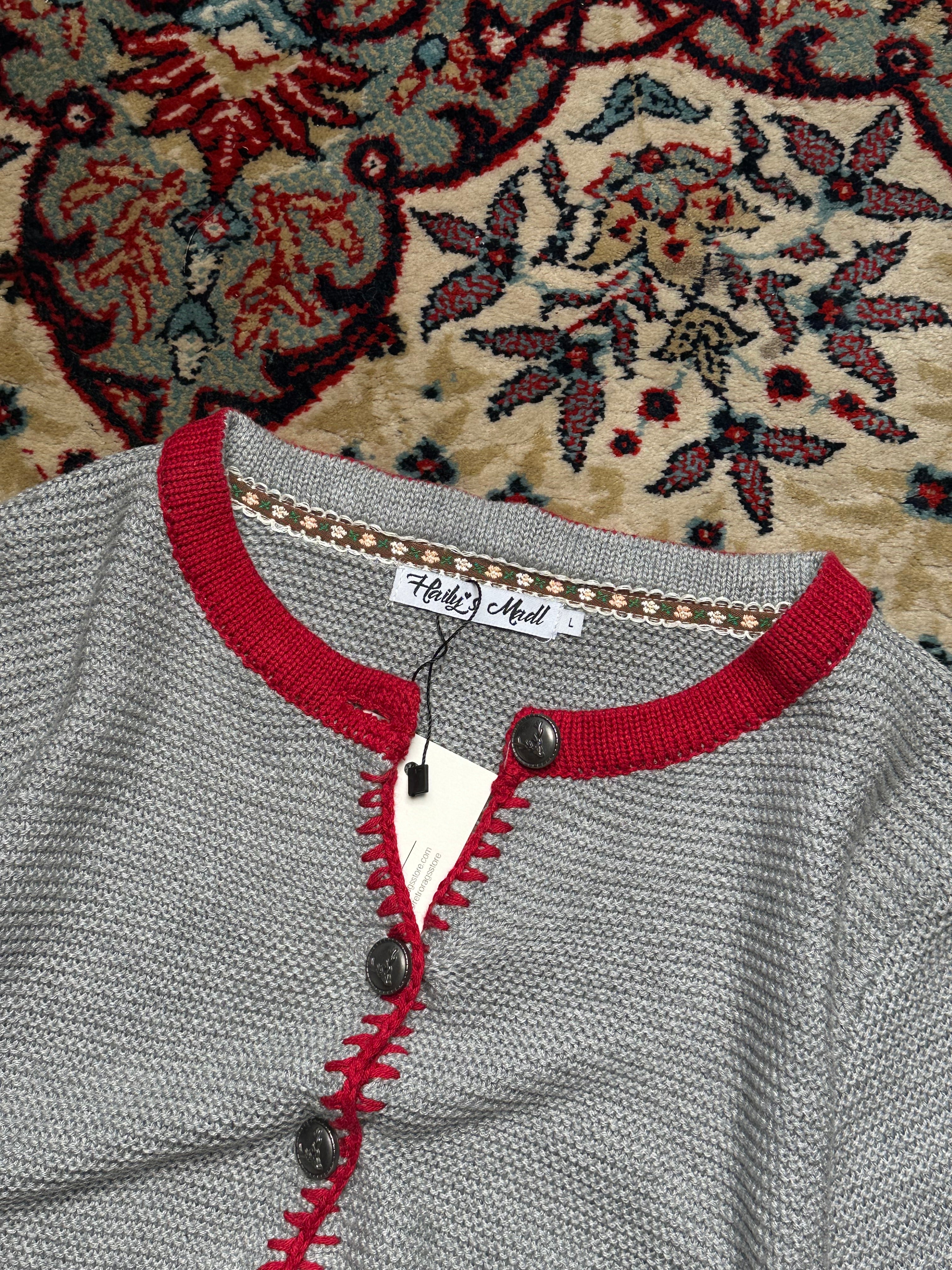 HAILY’s MEDL WOOL EMBROIDERED CARDIGAN