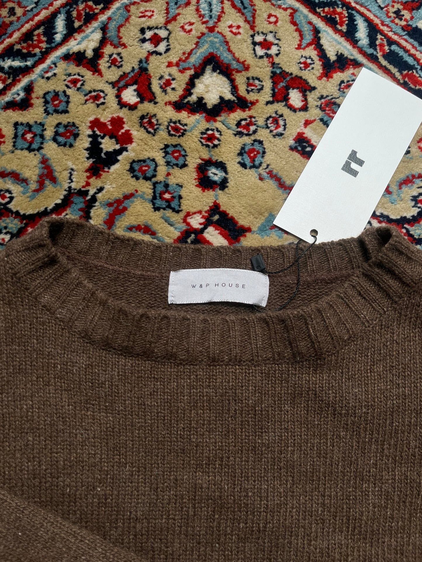 W and P House Brown Sweater