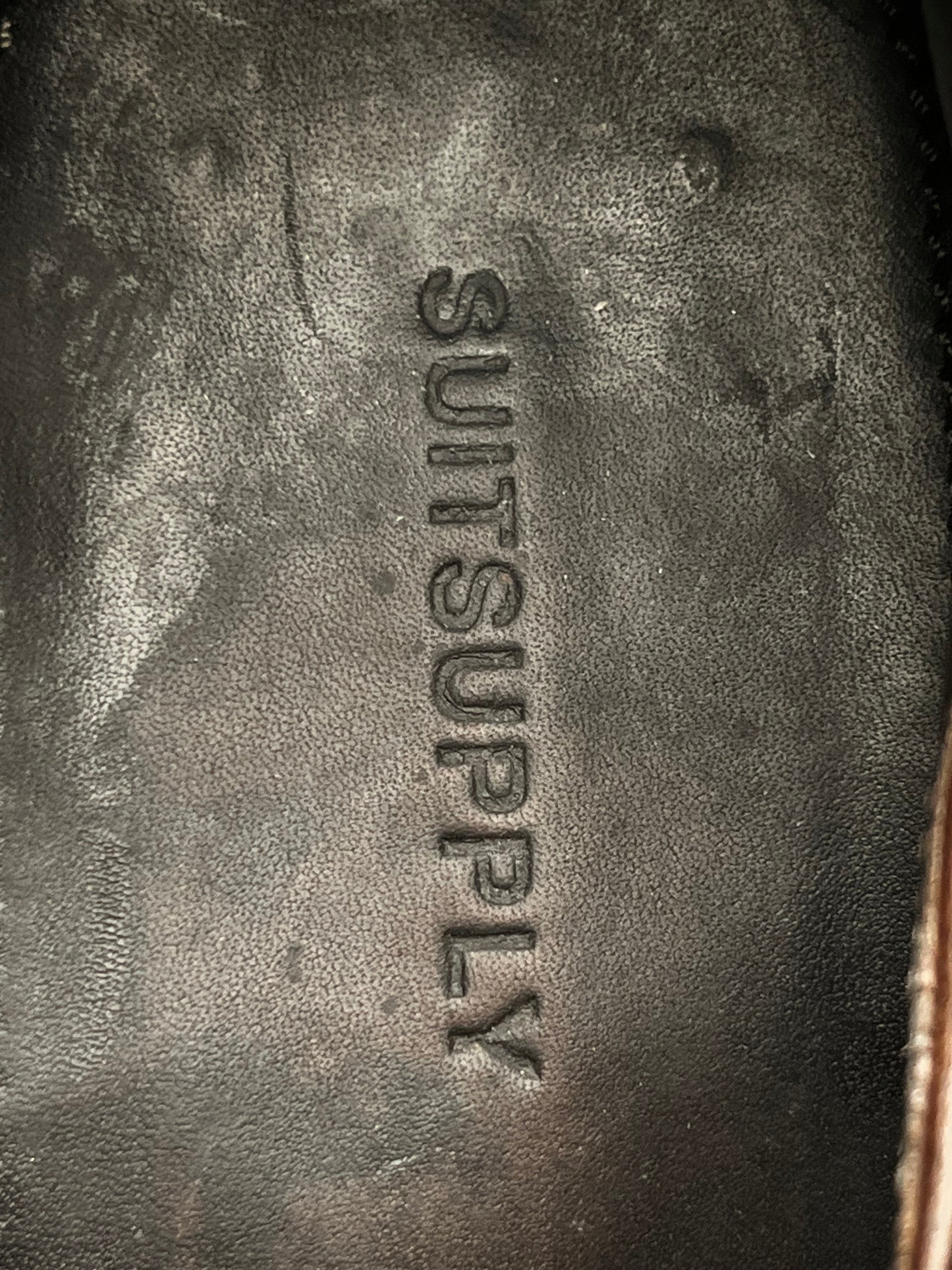 suit supply Double Monk Italian Made Leather Shoes - 42.5