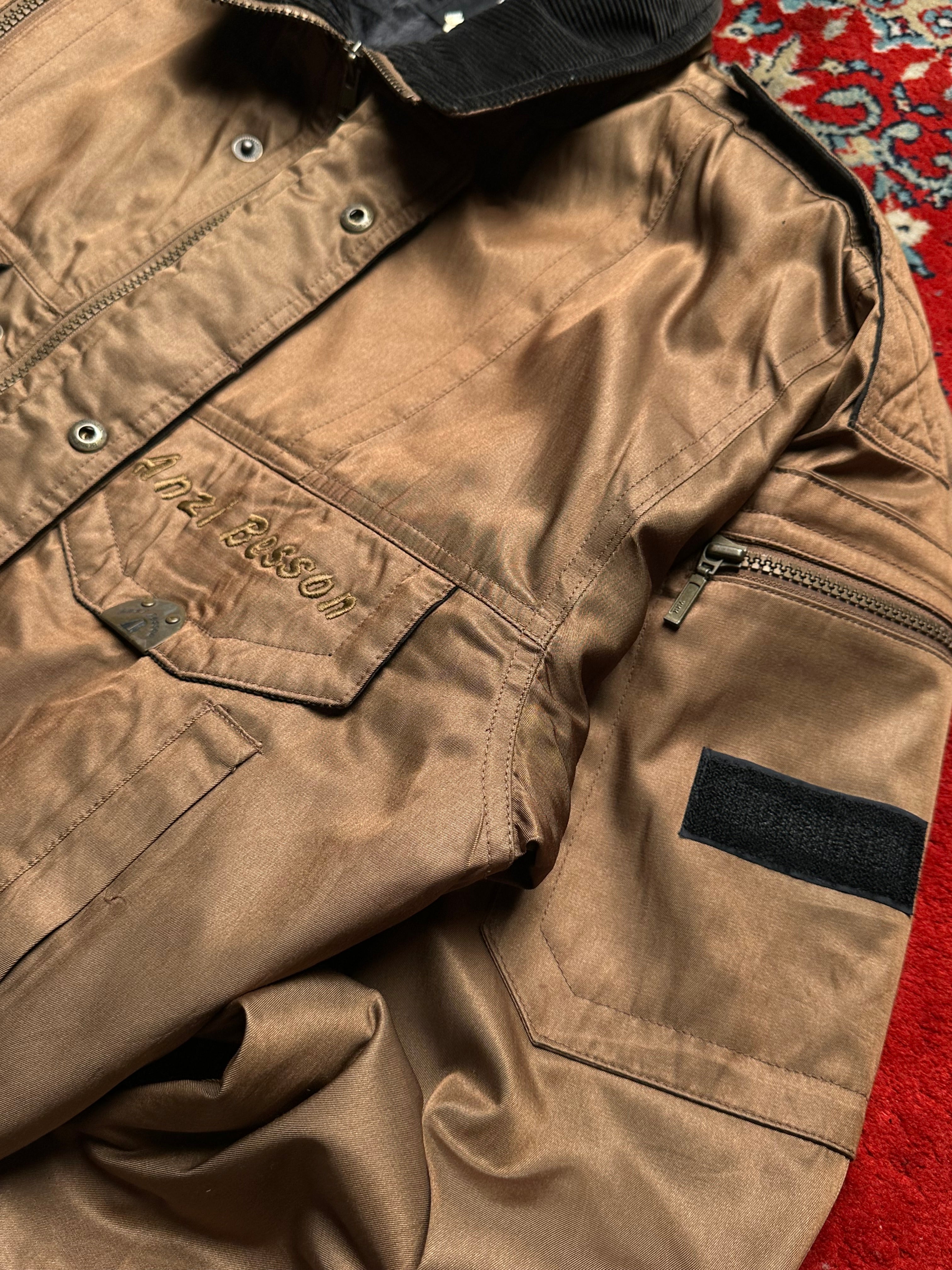 ANZI BESSON VINTAGE AVIATION RELAXED FIT JACKET