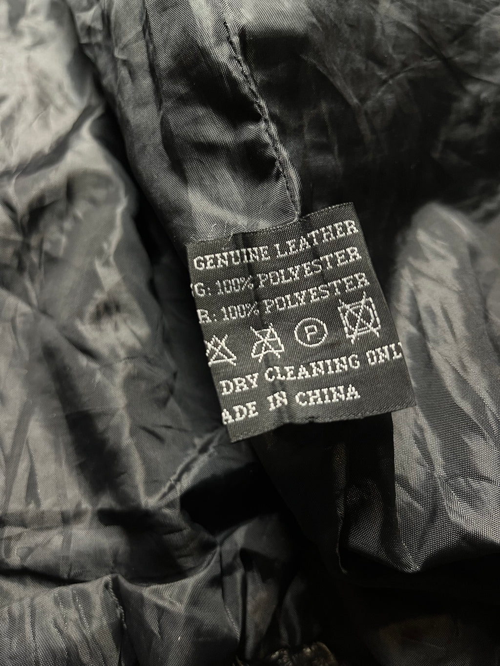 TLW Vintage Patchwork Leather Bomber Jacket