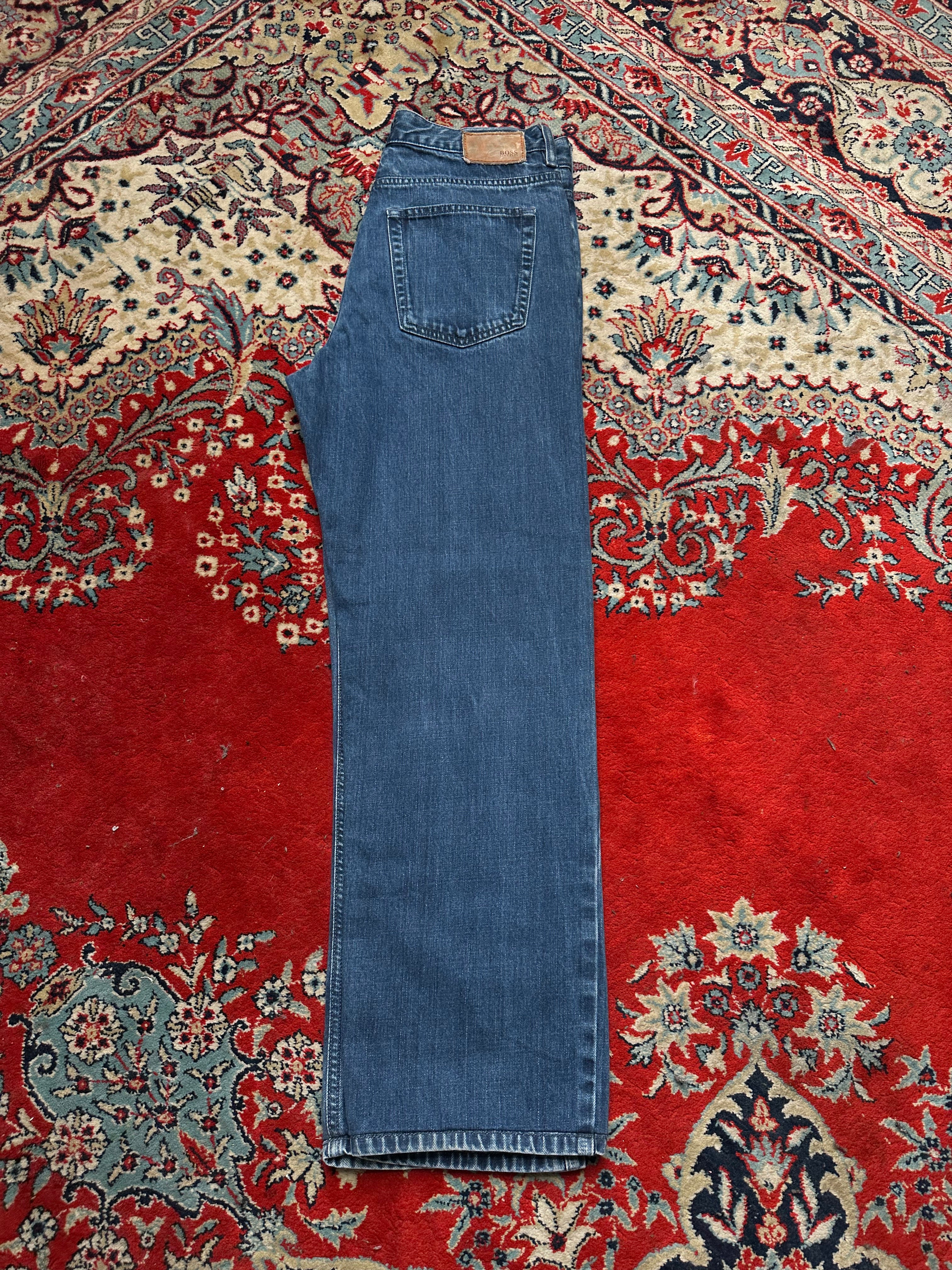 HUGO BOSS ALABAMA COMFORT FIT(STRAIGHT FIT) NON-STRETCH JEANS