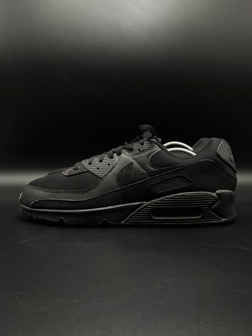 NIKE AIR MAX 90s ALL BLACK - 48.5