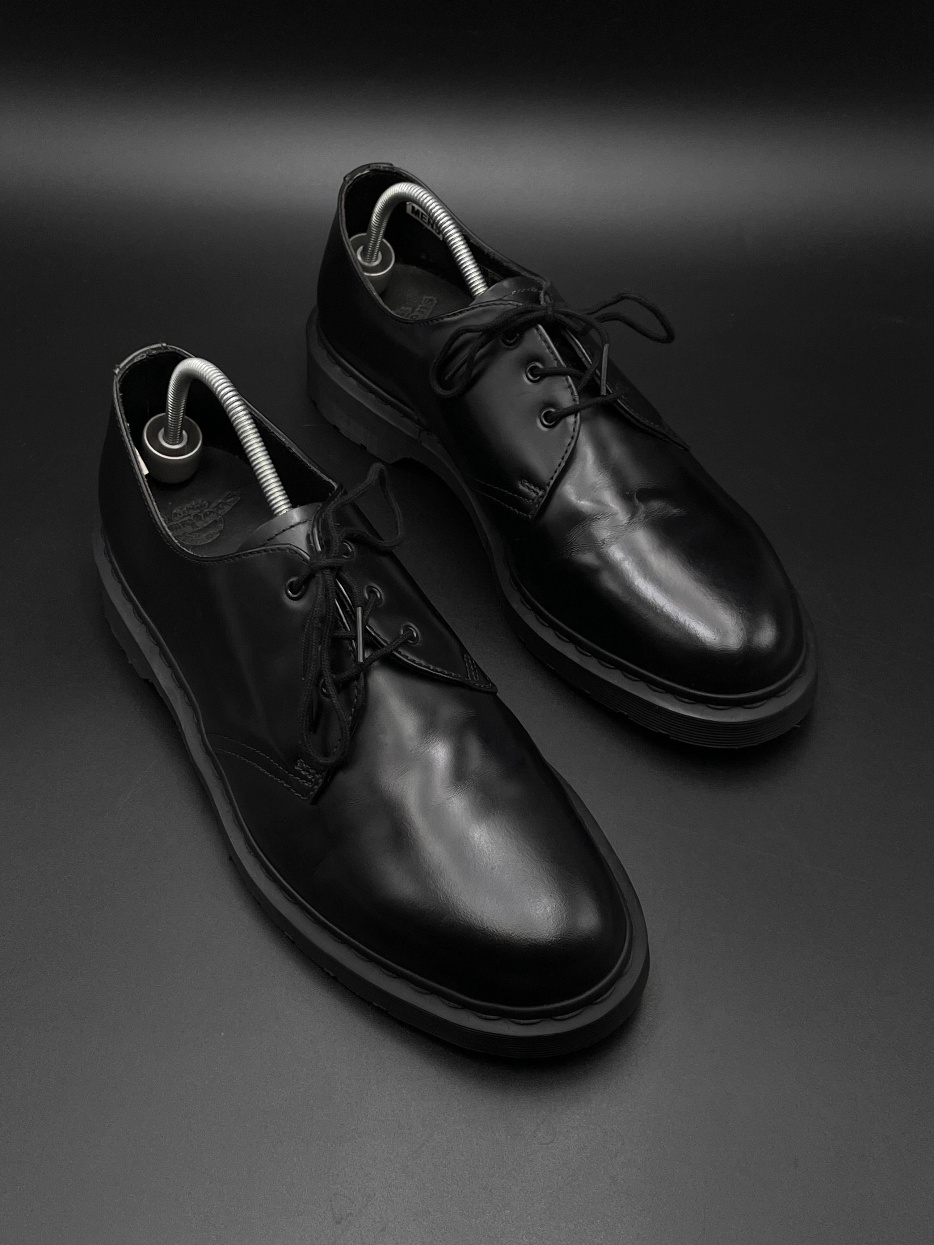 DOC MARTENS BLACK CHUNKY BOOTS