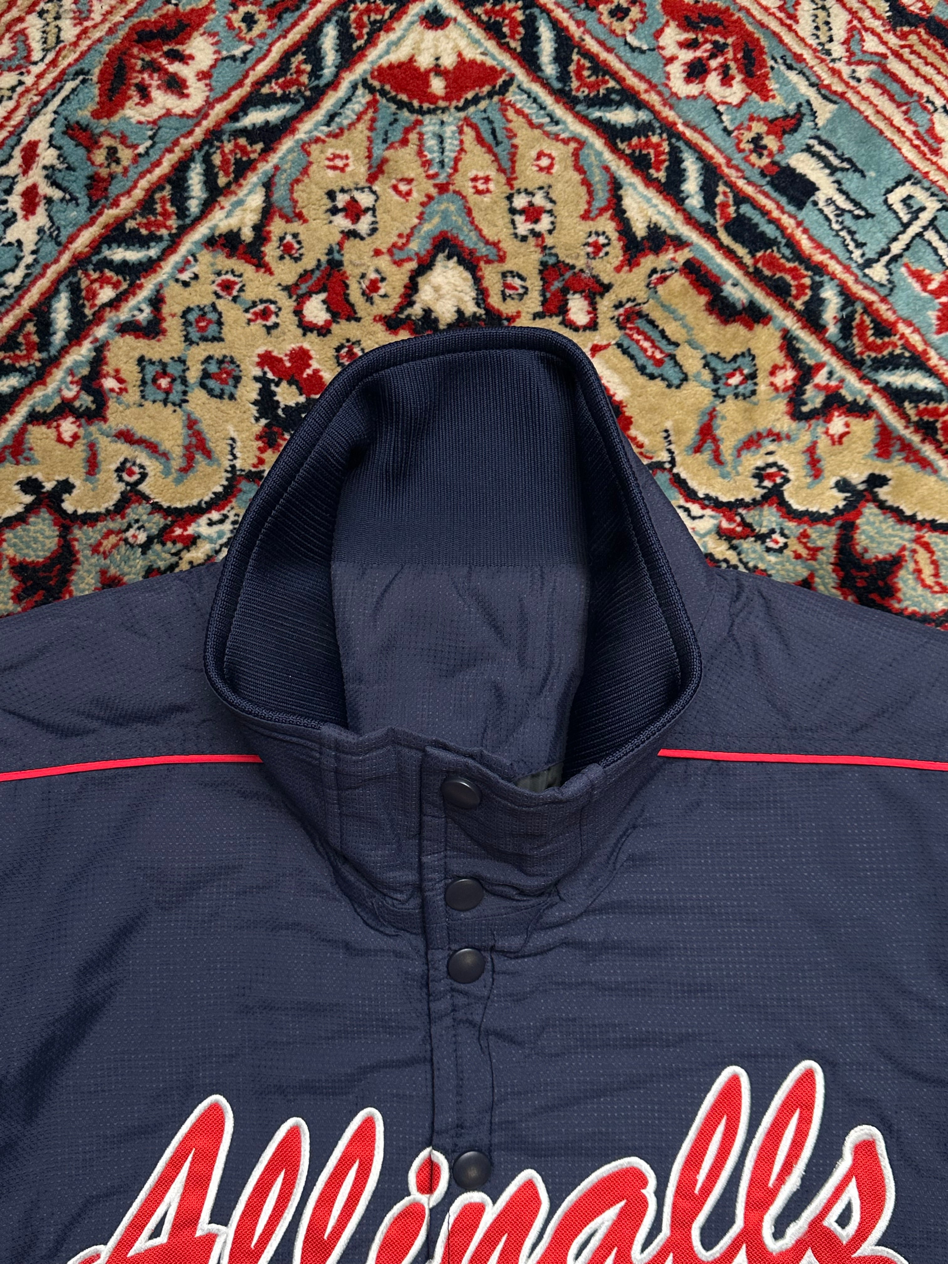 ALL IN ALL VINTAGE RELAXED FIT VARSITY JACKET