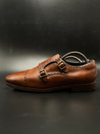 Cole Haans Grandos Double Monk Strap Leather Shoes - 45