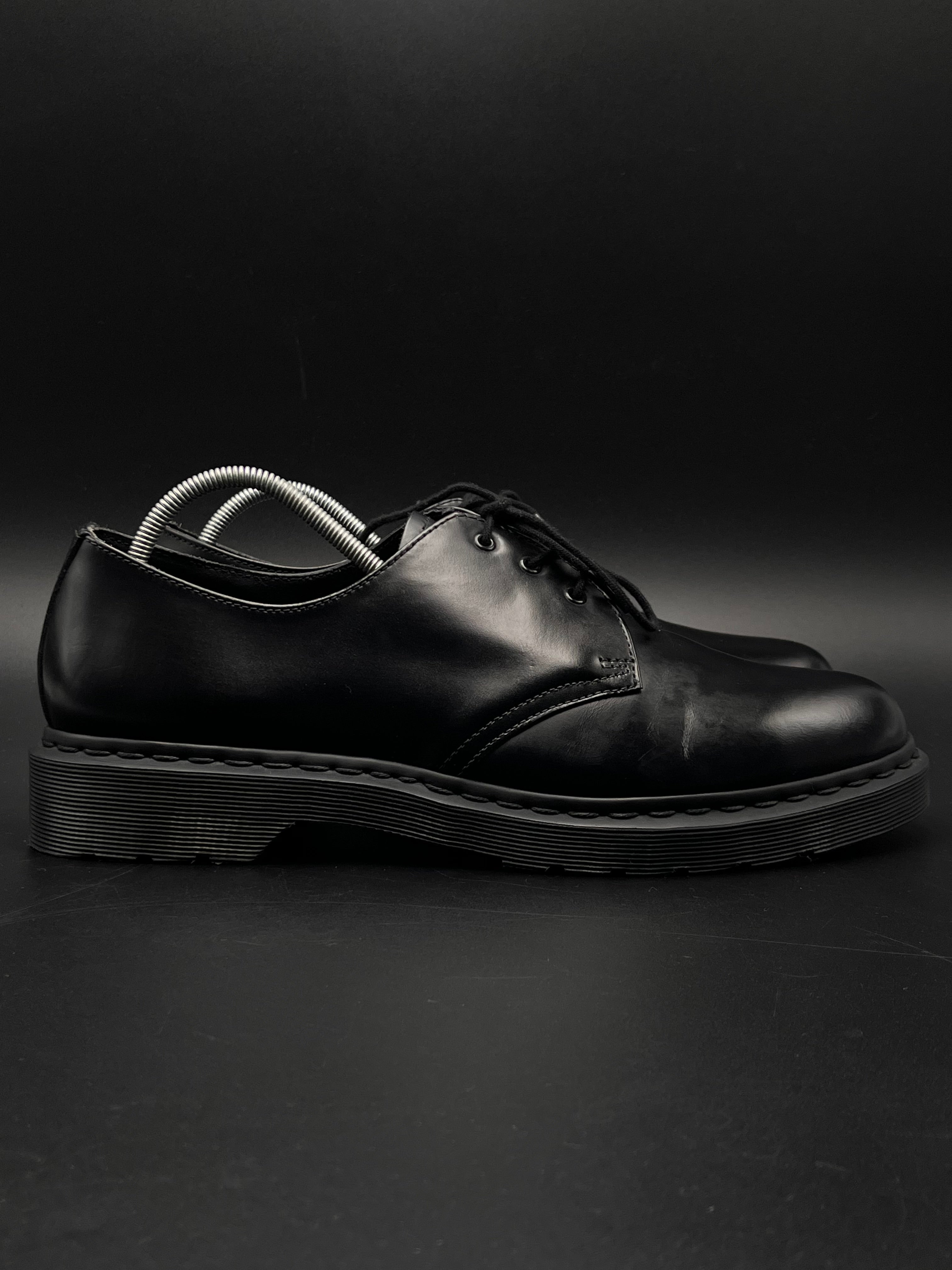 DOC MARTENS BLACK CHUNKY BOOTS