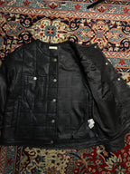 TOP ISSUE Leather Crew Neck Jacket